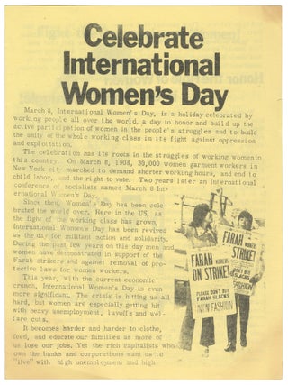 Celebrate International Women's Day