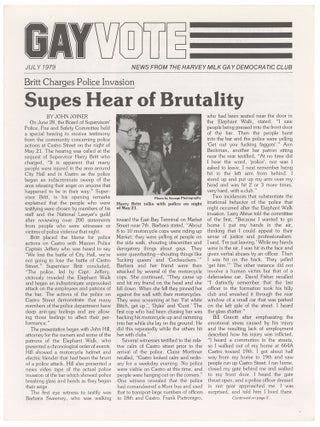 Item #12389 Gayvote, July 1979. Mel Marshall