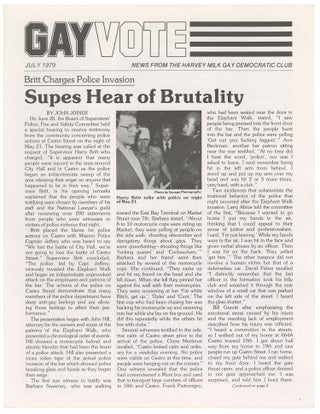 Item #12389 Gayvote, July 1979. Mel Marshall