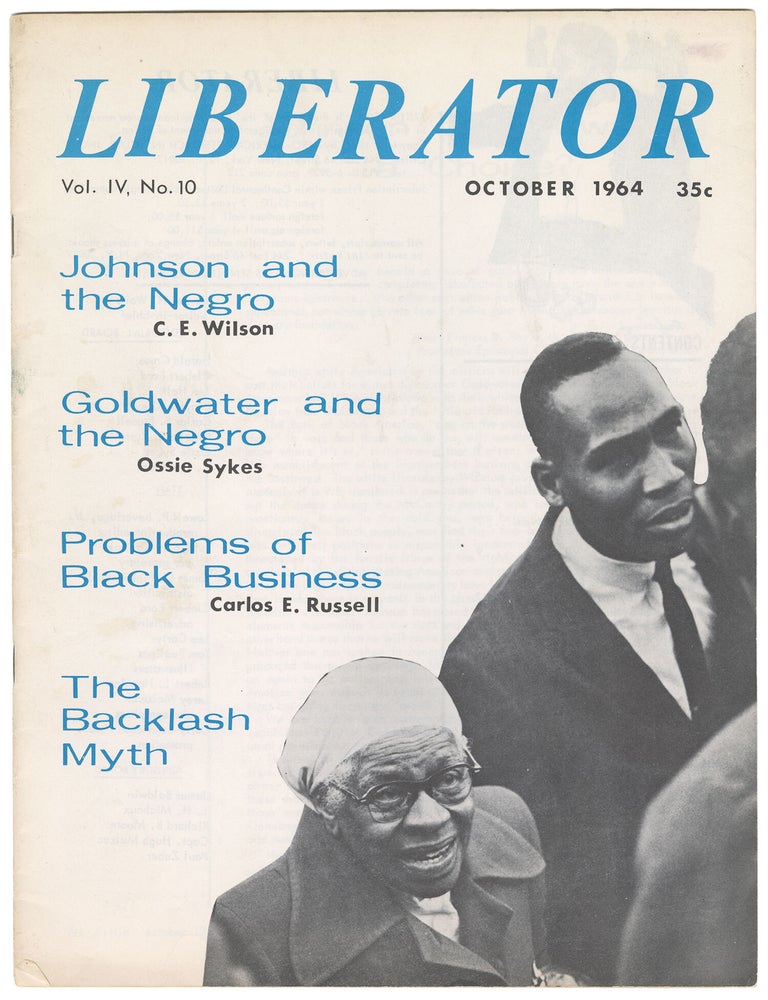 Item #12410 Liberator, Vol. IV, No. 10, October 1964. Daniel H. Watts.