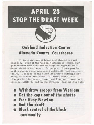Item #12490 April 23 Stop the Draft Week