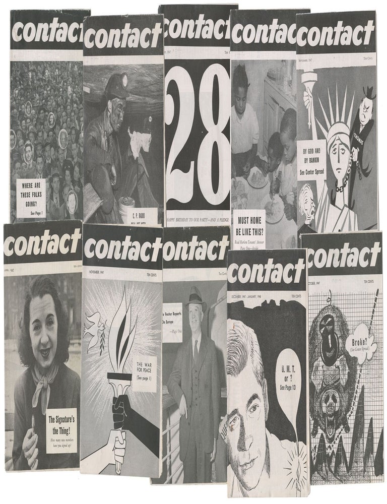 Item #12525 Contact (11 issue run). Editorial Committee.
