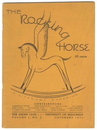 Item #12561 The Rocking Horse, Vol. 1, No. 2, December 1933. John Moe, S. Ichiye Hayakawa, Mark...