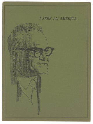 Item #12576 I Seek An America