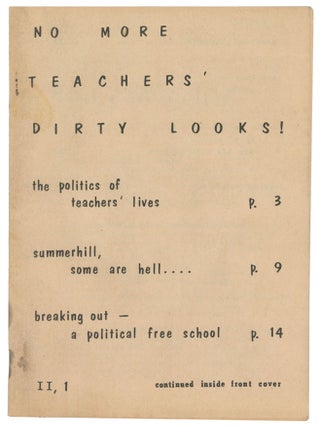 Item #12584 No More Teachers' Dirty Looks!, Vol. II, No. 1