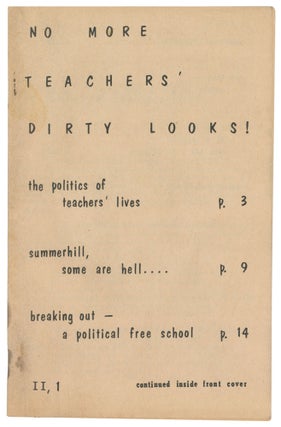Item #12584 No More Teachers' Dirty Looks!, Vol. II, No. 1