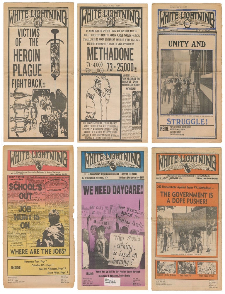 Item #12633 White Lightning (six scarce issues)