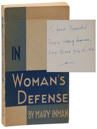 In Woman's Defense (Inscribed. Mary Inman.