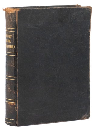 Item #12834 A History of the Cutter Family of New England. The Compilation of the late Dr....