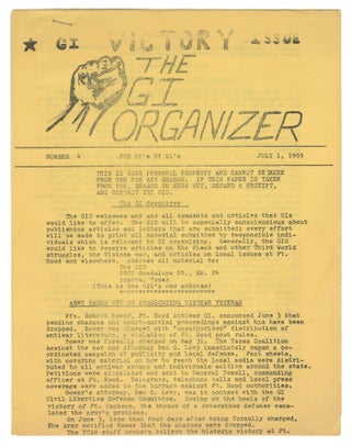 Item #13004 The GI Organizer, Number 4