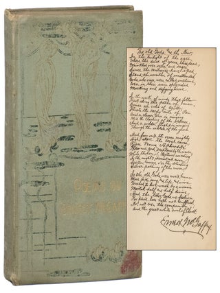 Item #13015 Poems. Ernest McGaffey