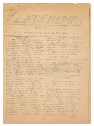 Item #13144 Venceremos, Vol. 1