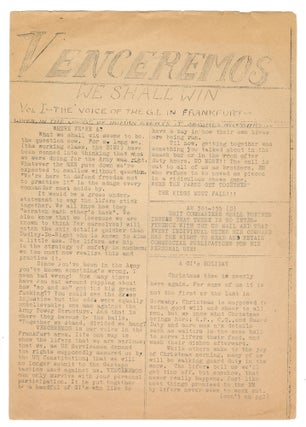Item #13144 Venceremos, Vol. 1