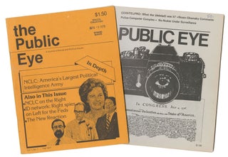 Item #13265 The Public Eye, Vol. 1, Nos. 1-2. Harvey Kahn, Mark Ryter