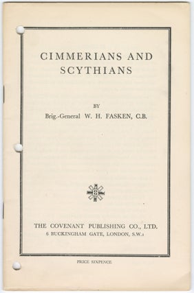 Item #13301 Cimmerians and Scythians. Brig.-General W. H. Fasken