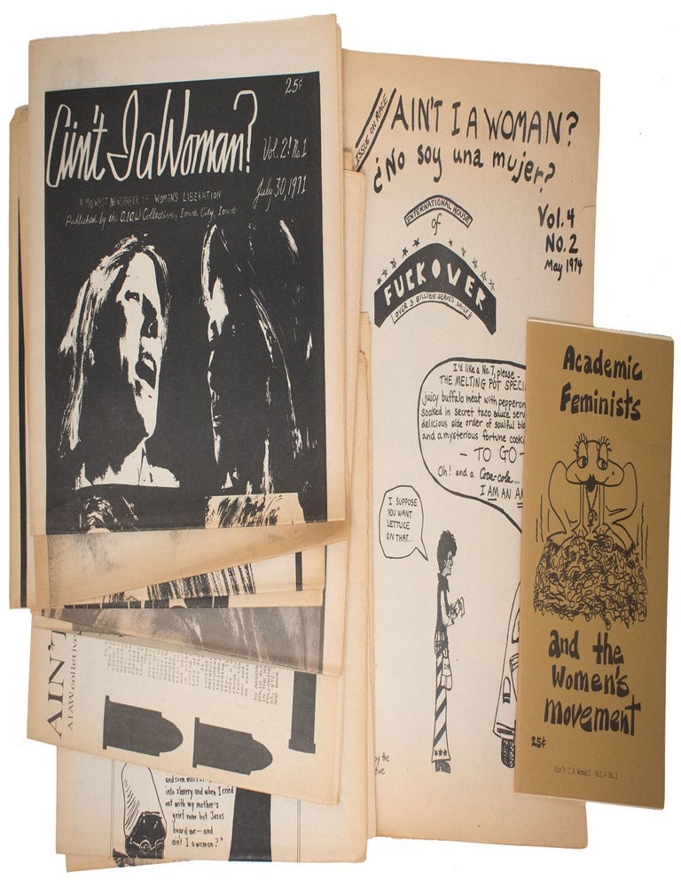 Item #13641 Ain't I A Woman: A Midwest Newspaper of Women's Liberation (13 issues). The Collective.