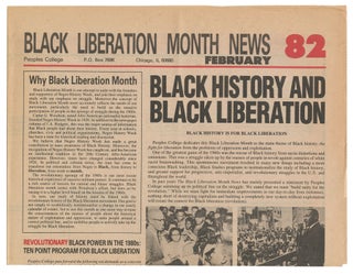 Item #13657 Black Liberation Month News 82