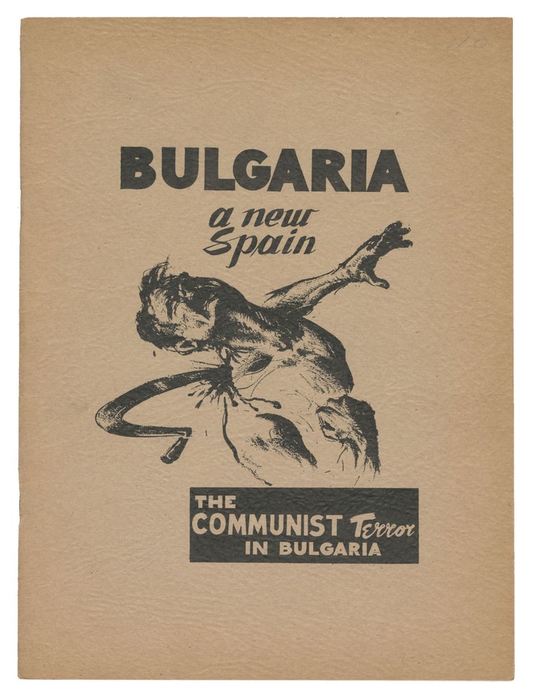 Item #13771 Bulgaria: A New Spain [cover title]