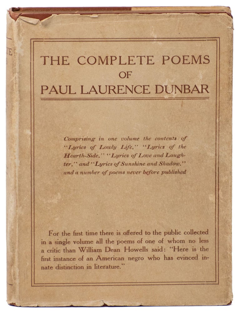 Item #13873 The Complete Poems of Paul Laurence Dunbar. Paul Laurence Dunbar.