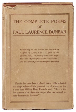 Item #13873 The Complete Poems of Paul Laurence Dunbar. Paul Laurence Dunbar