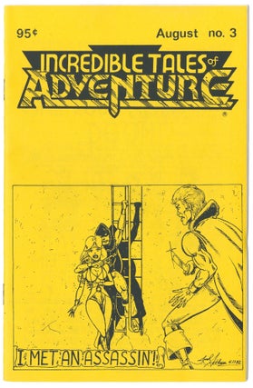 Item #13992 Incredible Tales of Adventure, Vol. 1, No. 3. Bruce W. Edwards