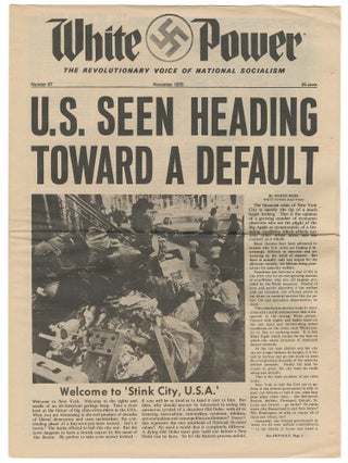 Item #14035 White Power: The Revolutionary Voice of National Socialism, Number 67, November 1975
