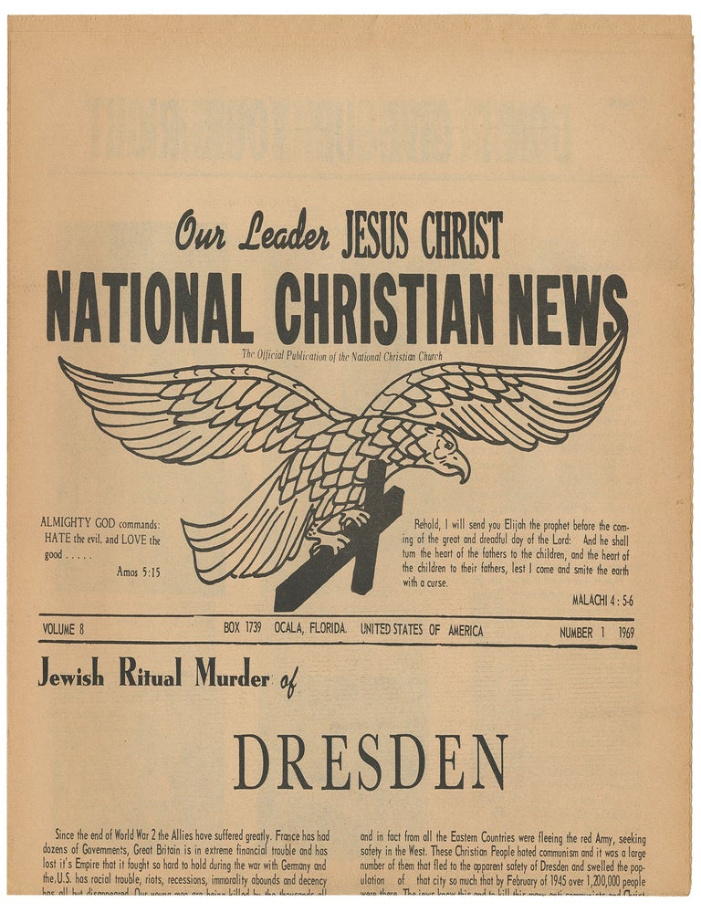 Item #14189 National Christian News, Vol. 8, No. 1