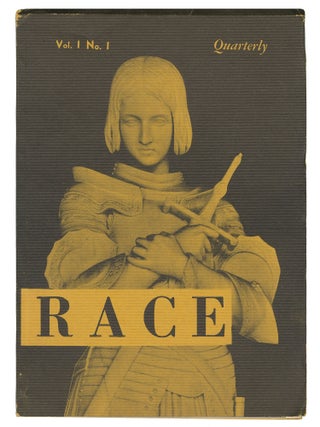 Race: A Quarterly Magazine, Vol. 1, No. 1. Stephen Langton, pseud. Roger Pearson.