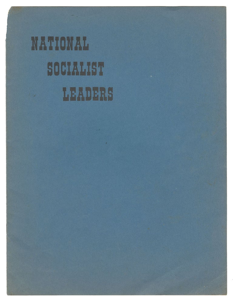 Item #14347 National Socialist Leaders