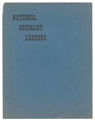 Item #14347 National Socialist Leaders