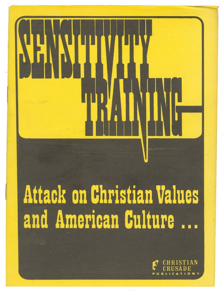 Item #14352 Sensitivity Training - Attack on Christian Values and American Culture