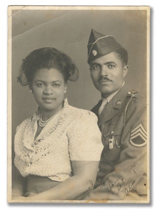 African-American soldier's World War II photo album