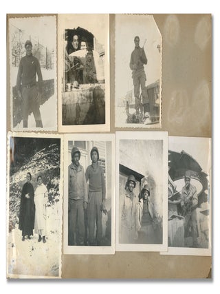 African-American soldier's World War II photo album