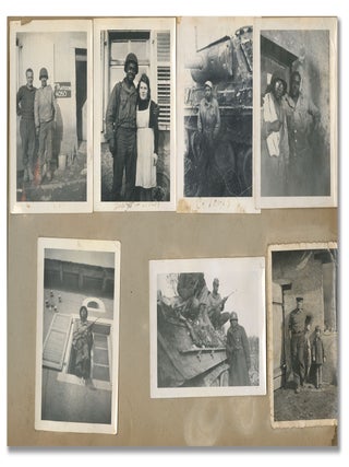 African-American soldier's World War II photo album