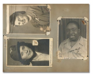 African-American soldier's World War II photo album