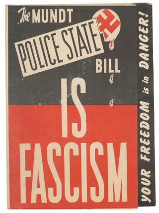 The Mundt Police State Bill Is Fascism