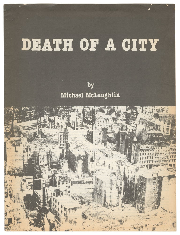 Item #14480 Death of a City. Michael McLaughlin.