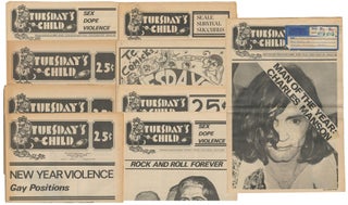 Item #14525 Tuesday's Child (9 issues). Chester Anderson