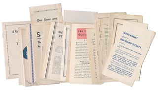 Item #14546 A large collection of anti-Masonic material, primarily published by the National...