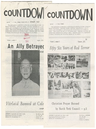 Countdown (two issues. F. Paul Fromm.