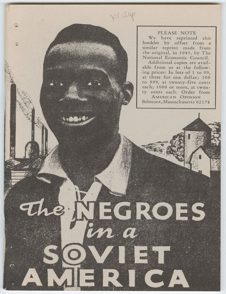 Item #14677 The Negroes in a Soviet America. James W. Ford, James S. Allen.