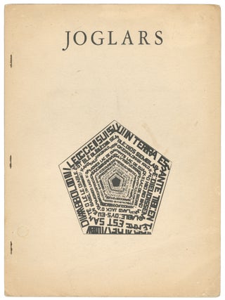 Item #14688 Joglars 3. Clark Coolidge
