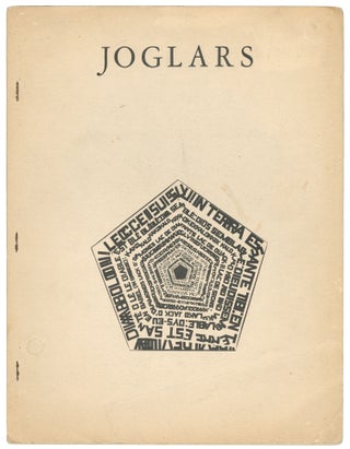 Item #14688 Joglars 3. Clark Coolidge
