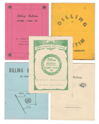 Item #14712 A small run of Dilling Bulletins. Elizabeth Dilling