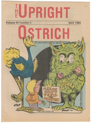 The Upright Ostrich (a near complete run of 85 issues)