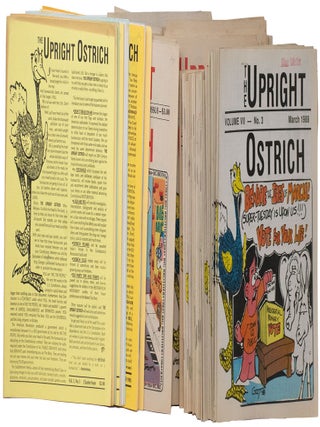 The Upright Ostrich (a near complete run of 85 issues)