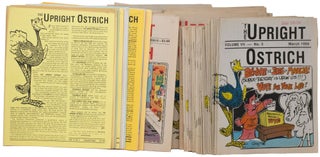 The Upright Ostrich (a near complete run of 85 issues)