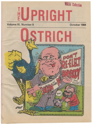 The Upright Ostrich (a near complete run of 85 issues)