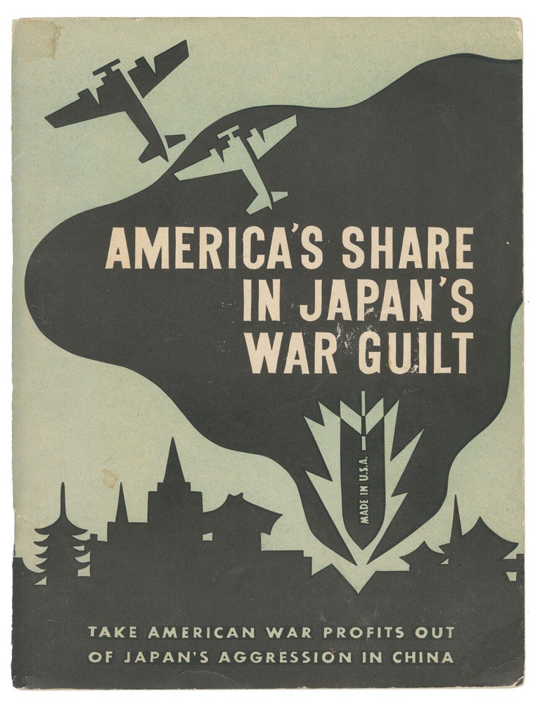 Item #14793 America's Share In Japan's War Guilt + assorted ephemera