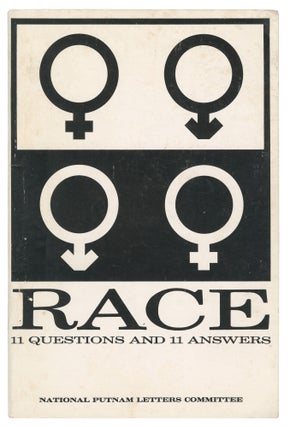 Item #14808 Race: A Reply to Race and Intelligence: A Scientific Evaluation by the...